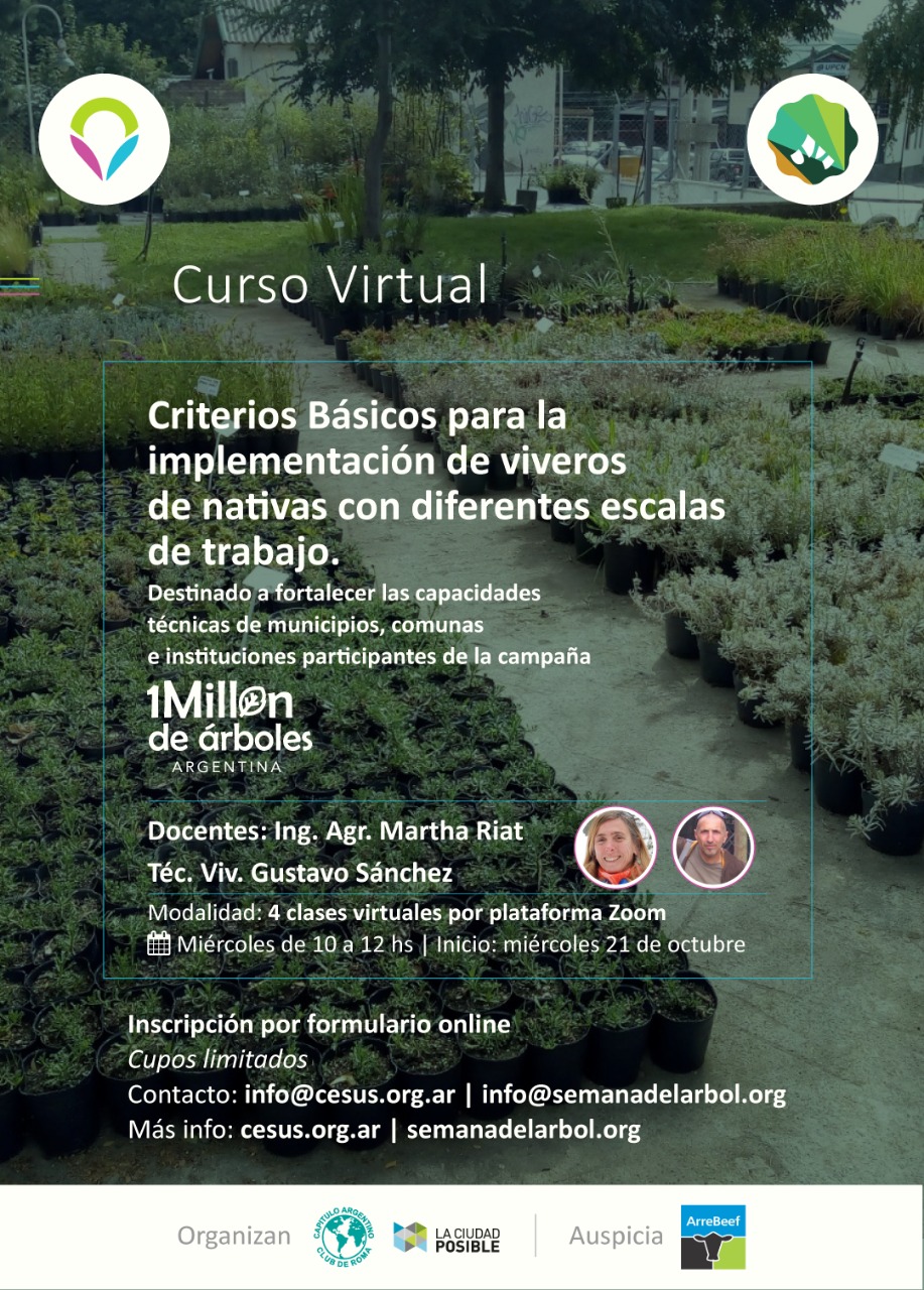 Viveros de nativas - Flyer